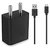 Japang USB Power Adapter  Micro USB Cable Sync  Charge For Redmi Smartphone Mobile Black Color With Warranty