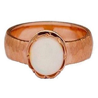                       8.25 Ratti Stone Opal Gold Plated Ring Original Precious Stone Opal  Ring By CEYLONMINE                                              