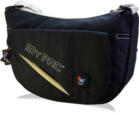 mypac-ViVaa Polyester Sling bag for girls black C11565-1