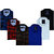 Spain Style Solid+Check Shirts For Men Combo of 6