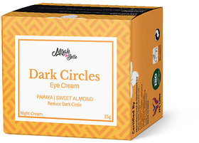 Mirah Belle - Dark Circles Under Eye Cream - 15 g - Papaya and Sweet Almond - Paraben Free