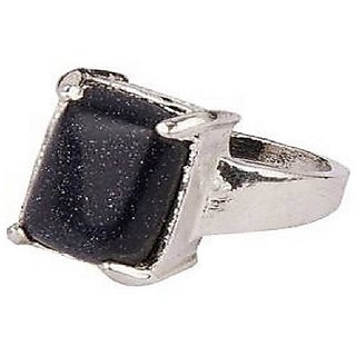                       Natural 6.25 Ratti Sulemani Hakik/Agate Silver Plated Ring Unheated & Original Stone Ring for Unisex By CEYLONMINE                                              