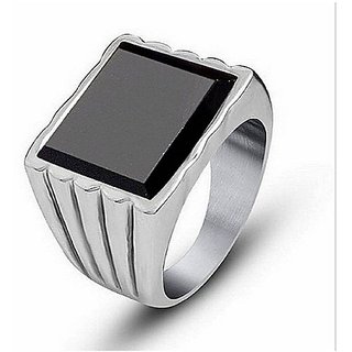                       Semi-Precious Stone Agate Silver Plated Ring Original & Natural Stone Ring By CEYLONMINE                                              