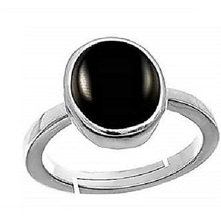                      Certified Stone Sulemani Hakik Silver Plated Ring For Astrological Purpose By CEYLONMINE                                              