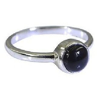                       Semi-Precious Stone Agate Silver Plated Ring Original & Natural Stone Ring By CEYLONMINE                                              