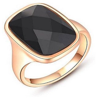                       Semi-Precious Stone Sulemani Hakik Gold Plated Ring For Astrological Purpose By CEYLONMINE                                              