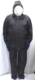 Sai Safety Bike/Scooter Water Proof Rain Suit with Hood - XL Size