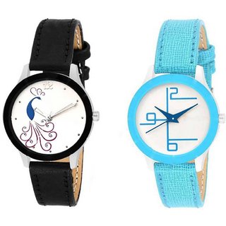                       New Fashion Lifestyle Queen Analog Watch Sett Of Two For Girls and Women 050 Watch                                              