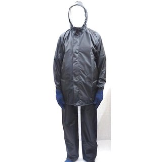 Buy Sai Safety Bike/Scooter Water Proof Rain Suit with Hood - XL Size ...