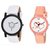 stylish multicolor leather strap party wear + formal + casual combo sett of two for boys and girls 038 Watch