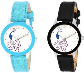 New Fashion Lifestyle Queen Analog Watch Sett Of Two For Girls and Women 034 Watch