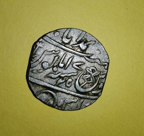 Nur-ud-din JahangirAncient Indian square Token silver