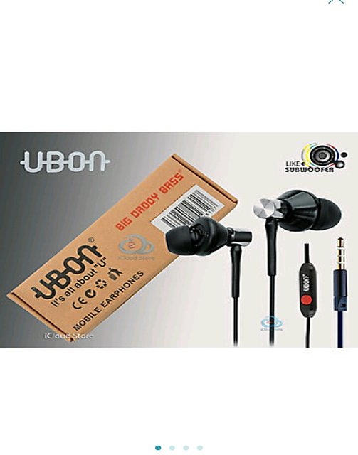 ubon earphones with mic