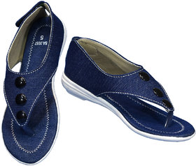 IndiForce Women Blue Sandal