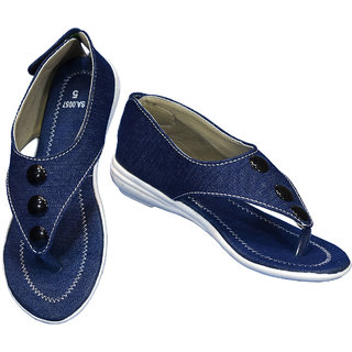IndiForce Women Blue Sandal