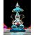 Craftfry Ganesha Idol for Gift Glass Lord Ganesh Murti Idol Show Pieces for Home Decoraion, Temple, Car Decor, Gift Item