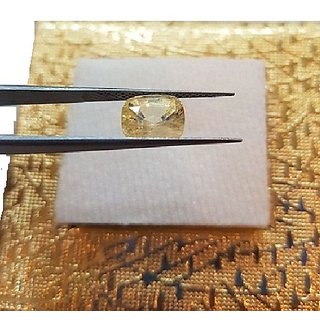 Yellow Sapphire 7.25 Ratti Stone Unhetaed Precious Stone Yellow S Yellow Sapphire 7.25 Ratti Stone Unhetaed Precious Stone Yellow S