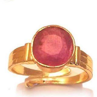                       Unheated & Untreated Stone Ruby Ring Original Stone Manik Ring By CEYLONMINE                                              
