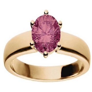                       Unheated & Untreated Stone Ruby Ring Original & Lab Certified Stone Manik Gold Plated Ring By CEYLONMINE                                              