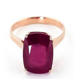                       100% original & Lab Certified Stone Ruby 5.25 Carat Ring Precious Stone Mank/Ruby Gold Plated Ring By CEYLONMINE                                              