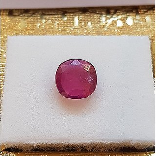                       Original 5.25 Ratti Ruby Stone Lab Certified  Unheated Precious Loose Gemstone By CEYLONMINE                                              