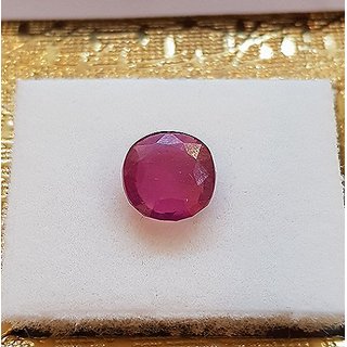                       7.50 Ratti Natural Ruby/Manik Gemstone Original  Lab Certified stone Ruby For Astrological Purpose By CEYLONMINE                                              