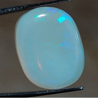                       Natural Opal Stone Stone 8.50 Ratti Lab Certified  Semi-Precious stone Opal For Astrological Purpose By CEYLONMINE                                              