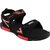NXGEN Mens Black::Red Atheletic Outdoor Sandal Floaters