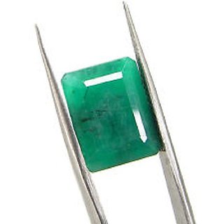 7.25 Ratti Natural Emerald Stone Original Lab Certified Precious Loose Gemstone By CEYLONMINE 7.25 Ratti Natural Emerald Stone Original Lab Certified Precious Loose Gemstone By CEYLONMINE