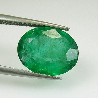                       Original  lab Certified Stone Emerald 5.25 Ratti Gemstone By CEYLONMINE                                              