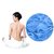 FOXSTON Bath Body Brush Loofah Sponge Nylon Mesh Scrubber Shower Pouf for Men and Women, 35 Gram, Pack of 2 (Plastic)
