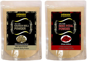 Donnara Organics 100% Pure Rose Petal Powder Face Pack