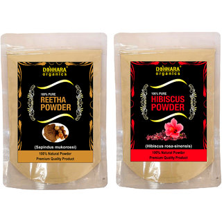 Donnara Organics 100% Pure Soapnut or Reetha Fruit Powder Face Pack