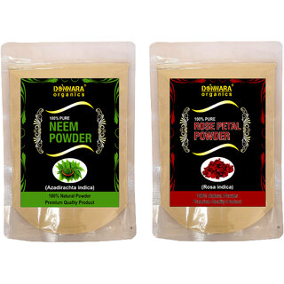 Donnara Organics 100% Pure Neem Powder Face Pack Donnara Organics 100% Pure Neem Powder Face Pack