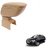 Auto Addict Car Armrest Console Beige Color For Ford Fiesta