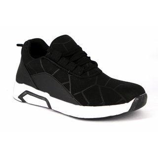 Fabi Footwear Fabi9003BK  Men's Black Casual Sport Shoe