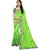 Saadhvi Green Silk Embroidered Saree With Blouse