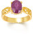 Kundali Ruby Manik Pink Coloured Original Stone with Premium Quality 18kt Gold Gemstone Ring and Certificate
