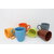 Ceramic Coffee/Tea/Milk Mug Set of 6 - Black Matt Inside Colour