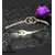 Blings Biru Lovely Cuff Bracelet Featuring Double Ring Design