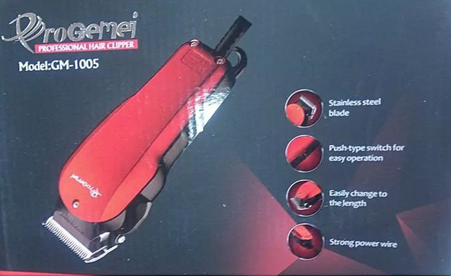 Buy Gemei Gm 1005 Heavy Duty Professional Hair Clipper Wired Trimmer Non Rechargeable Online 16 From Shopclues