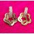 Designer 18K AD Indo Western Party Fashion Star Flower Earrings