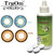 TruOm Honey and Aqua Combo Monthly Colour Contact Lens With Solution