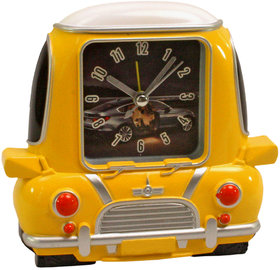 Table Desk Analog Clock with Alarm - 48