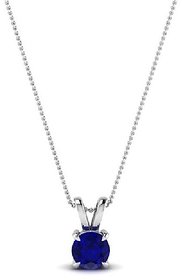 Nilam Pendant Natural Sapphire Pendant lab certified gemstone pendant by Ceylonmine