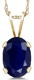 Blue Sapphire Pendant Original & natural Neelam / Nilam pendant unheated gemstone pendant by Ceylonmine