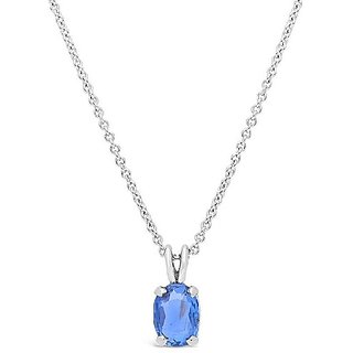 Natural Blue Sapphire Pendant Original Certified Neelam/ Neelazma Pendant by Ceylonmine Natural Blue Sapphire Pendant Original Certified Neelam/ Neelazma Pendant by Ceylonmine