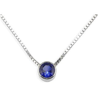                       Certified Blue Sapphire / Neelam Pendant Natural Shanipriya gemstone pendant by Ceylonmine                                              