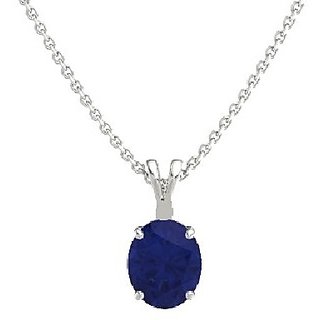                       Certified Neelam pendant / Blue Sapphire Pendant Original & Unheated gemstone pendnat By Ceylonmine                                              