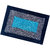 SHF Door Mat cotton for Home Set of 4 piece 40x60 cm  blue multicolor